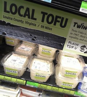Local Tofu at Ellwood's at Ellwood Thompsons in Richmond