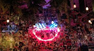 Inside at La Belle Tonki in Montreal