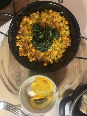 paella di verdure  at La Svolta in Bologna