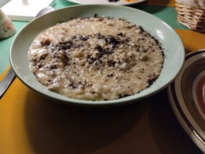 Risotto at La Svolta in Bologna