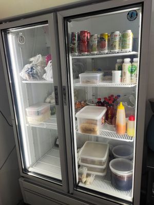 Fridge at Xuan Miao Veggie Food 炫妙 - Tai Seng in Central Singapore