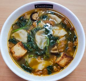 Tom yam mee hoon kuey at Xuan Miao Veggie Food 炫妙 - Tai Seng in Central Singapore