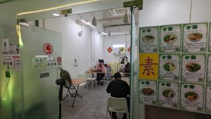 Stall front at Xuan Miao Veggie Food 炫妙 - Tai Seng in Central Singapore