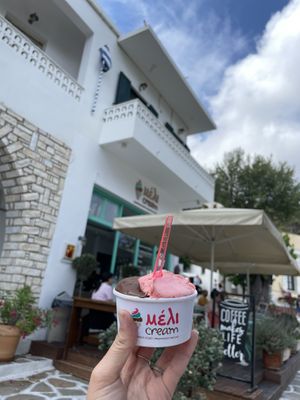  at Meli Cream in Lefkes