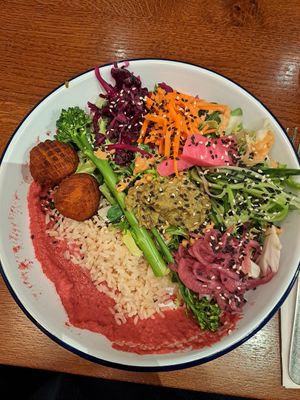 Budda bowl at Medicine Bakery - The Mailbox in Birmingham