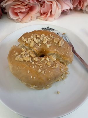 peanut butter  at La Donuteria - Spalena in Prague