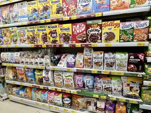 Cereals   at Big Market in Tirana