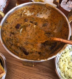 Veg Rajma- tastes much better than it looks   at Gateway of India in Ceske Budejovice