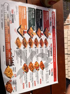 Menu   at MyCurrywurst  in Heidelberg
