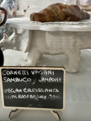 vegan pastries   at VERA in Palermo