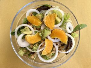  "Cecil" salad - no fennel, add avocado   at VERA in Palermo