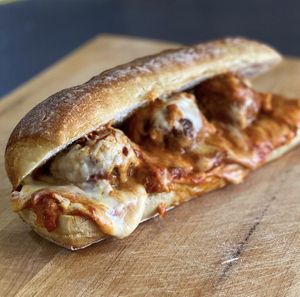 Meatball Parm at Freakin' Vegan in Cliffside Park