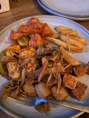   at Wawin Vegan Chinese in Salford