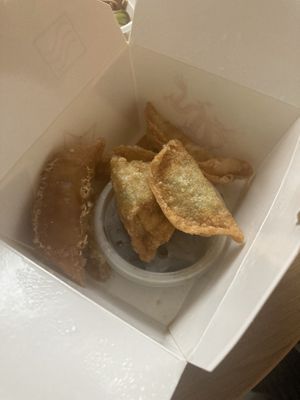 Dumplings  at Wawin Vegan Chinese in Salford