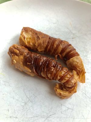 Fried prawns  at Wawin Vegan Chinese in Salford