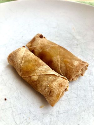 Spring rolls  at Wawin Vegan Chinese in Salford