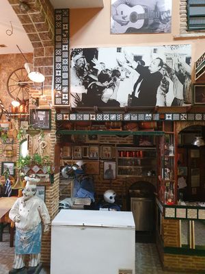 Inside at En Iordani in Athens