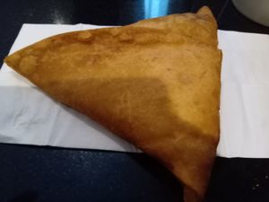 Samosa at Currant Affairs in Leicester