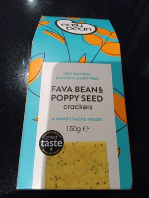 Fava bean and poppy seed biscuits at Currant Affairs in Leicester