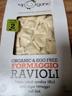'Formaggio' ravioli at Currant Affairs in Leicester
