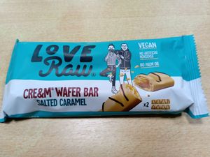 Salted caramel wafer bar at Currant Affairs in Leicester