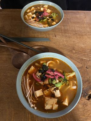 Vegan ramen   at H Kitchen in Copenhagen