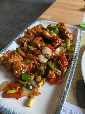 Mushroom Chili was amazing  at Namaste India in Nevsehir