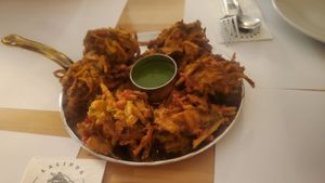 Pakora at Namaste India in Nevsehir