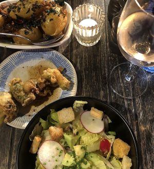 Our meal  at Rail House Café in London