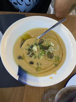 Fava bean dip   at Mouragio in Paros