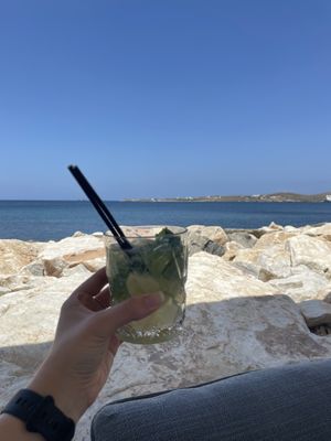   at Mouragio in Paros