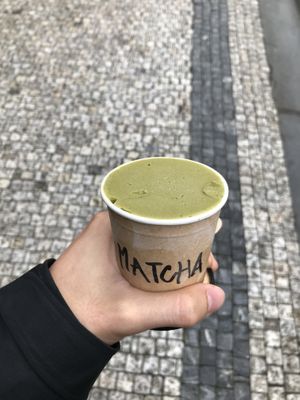 Matcha  at Imaginarni Zmrzlina in Prague