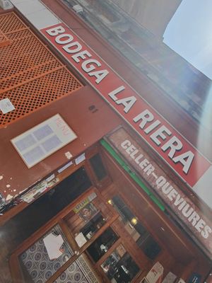 It doesn't look like much, but absolutely worth a visit at La Riera - Vallcarca in Barcelona