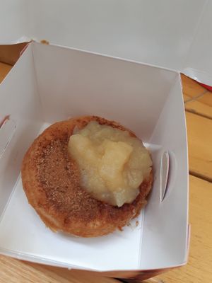 Cinnamon + apple sauce (vegan)  at Royal Donuts - Hohe Straße in Cologne