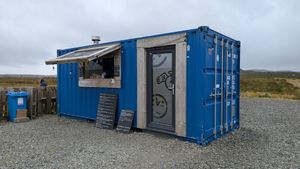 The container at Crust - Food Stand in Isle Of Lewis