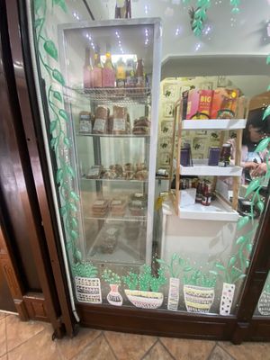 Display at Bio Vita Vegan Bistro in Belgrade