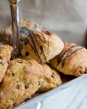 . at Mad Hatter Cafe in Durham