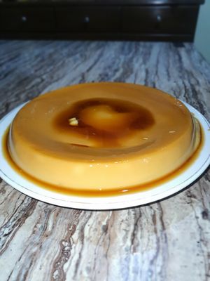 Flan at Accuafaba - Postres Veganos - Maybe closed in Chapultepec