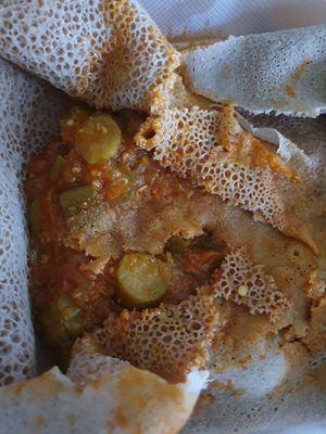 Okra at Oasis Cafe in San Francisco