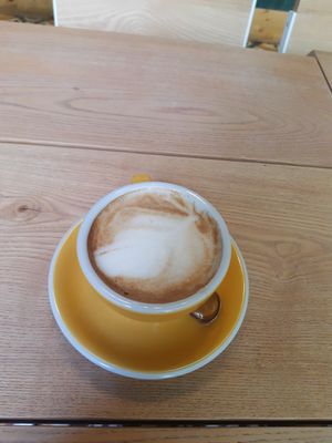 Capuccino at Rio Juice - Calea Victoriei in Bucharest