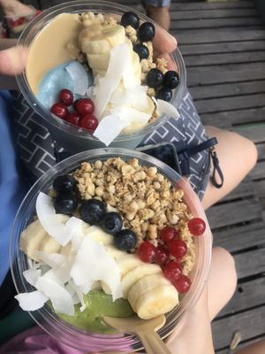 green bowl  at Rio Juice - Calea Victoriei in Bucharest