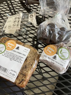 Vegan gluten free treats  at Good Foods Grocery in Richmond