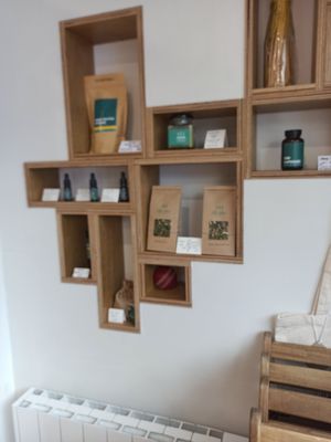 CBD products at Little Collins CBD Dispensary in Kilkenny