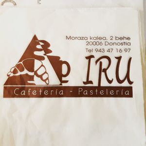 Iru cafetería at Iru in San Sebastian
