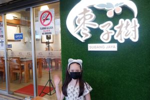 Shop Front. at Jujube Vegetarian House - 枣子树 - Subang in Subang Jaya