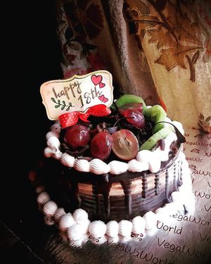 VegaWorld Vegan Chocolate mousse cake at VegaWorld in Kolkata