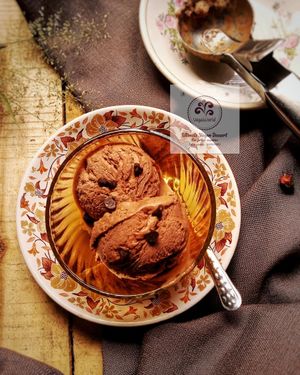 Vegan fudge chocolate chip icecream 🍦🌿🍫 at VegaWorld in Kolkata