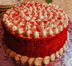 Vegan red velvet cake ❤️🎂🌿 at VegaWorld in Kolkata