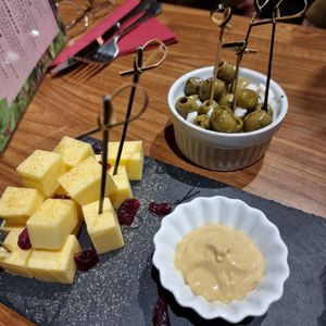 Appetizers at Oh!MA in Bruges