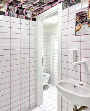 Indoor at Mimi's Cafe Vegan in Athens